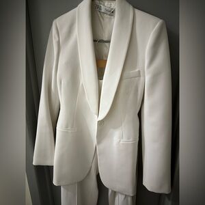 Zara woman’s Elegant white Tuxedo